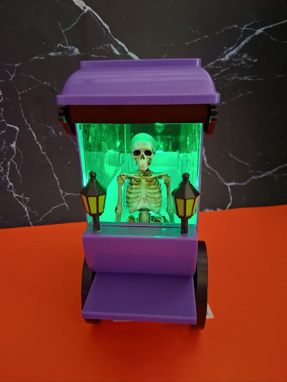 Target Bullseye 2026 Light Up LED Skeleton Carriage Spooky Goth Halloween NEW